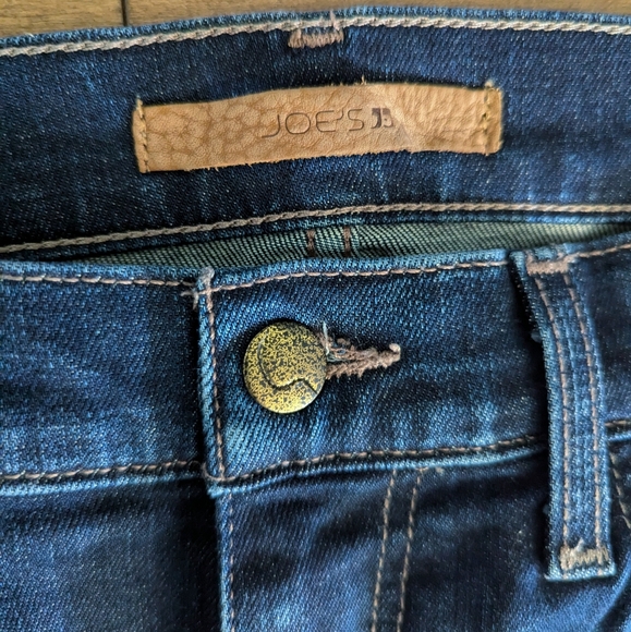 JOE'S Jeans Slim Straight Midrise The Skinny Dark Denim - Picture 8 of 8